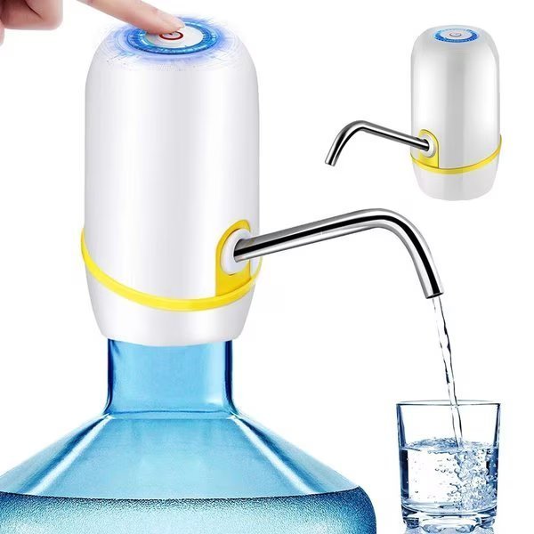 Portable Electric Rechargeable Automatic Water Bottle Pump and Dispenser, White, 1947Kitchen, Mfr#: TI-FLINEWD-WHI