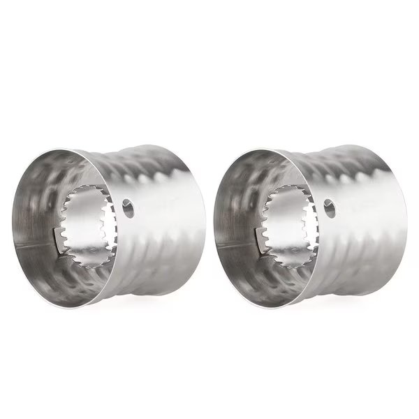 Stainless Steel Quick Corn Cob Cutter And Peeling Ring, 2PK, 1947Kitchen, Mfr#: TI-LEOCSP-2PK