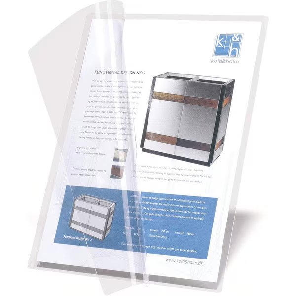 Self-Laminating Pockets, Letter Size 9" x 11-3/5", PK50, Tarifold, Mfr#: 170-30858