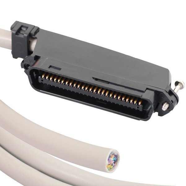 25-PAIR CABLE ASSEMBLY, M-M, 90 Degrees, 15FT, Icc, Mfr#: ICPCSTMM15