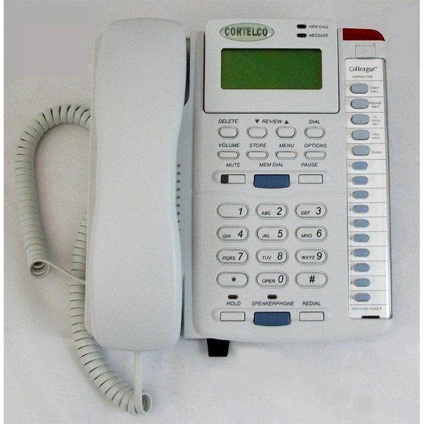 250044-VBA-27F Desk w/ Flash/Message Ash, Cortelco, Mfr#: 2500-27F