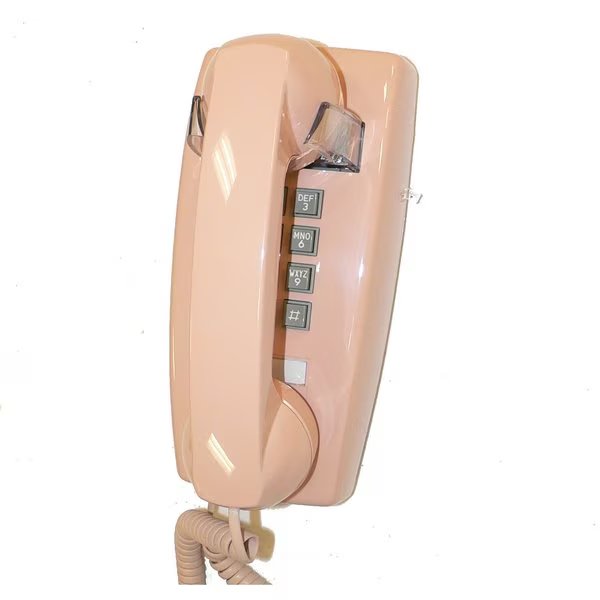 255409-VBA-20M Wall w/ Volume IVORY, Cortelco, Mfr#: 2554-V-IV