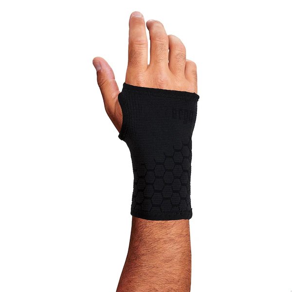 Wrist Support Sleeve, Black, XL