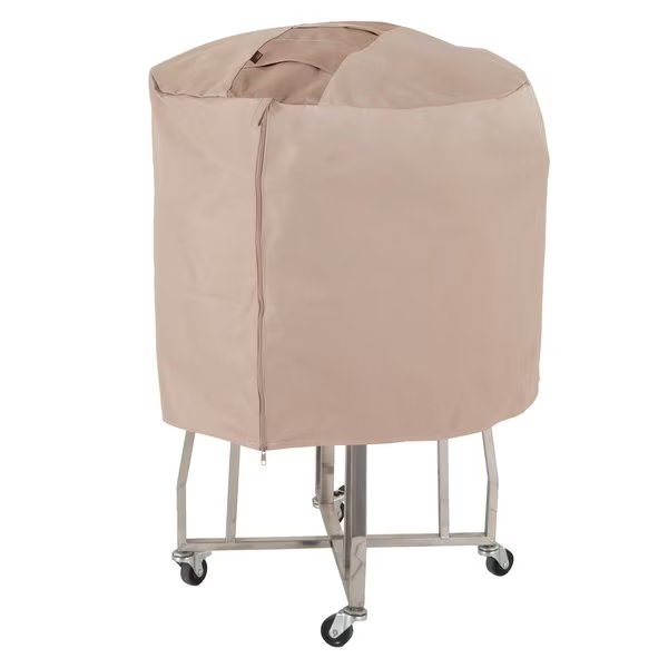 Monterey Ceramic Grill Cover, 44.5 in. Diameter x 25 in. H, Beige, Modern Leisure, Mfr#: 2962