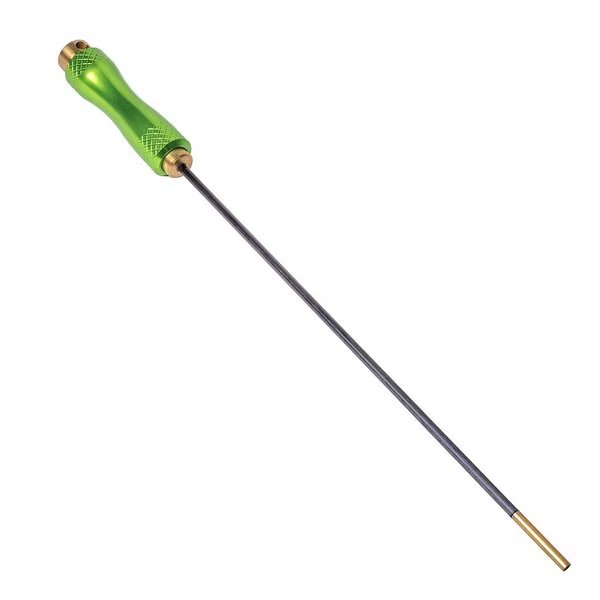 36in. Carbon Fiber Cleaning Rod w/ Rotating, Ergonomic Handle, .17 thru .22 Caliber & 4mm, Multi-Color, Breakthrough Clean Technologies, Mfr#: BT-CFRR-RF36