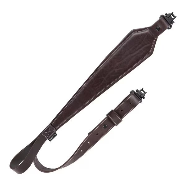 Heritage Plain Dark Leather Rifle Sling, Mahogany, Allen Co, Mfr#: 8511