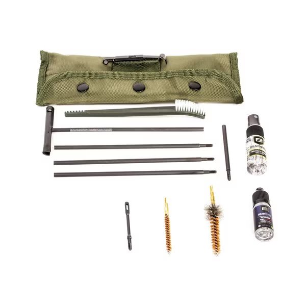 Military Style Cleaning Kit, AR-15, M16 & M4, 8-36 Thread, Multi-Color, Breakthrough Clean Technologies, Mfr#: BT-GI-AR15