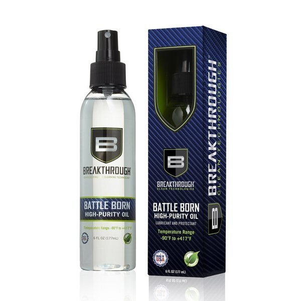 Battle Born High-Purity Oil, 6oz Bottle, Clear, Breakthrough Clean Technologies, Mfr#: BTO-6OZ