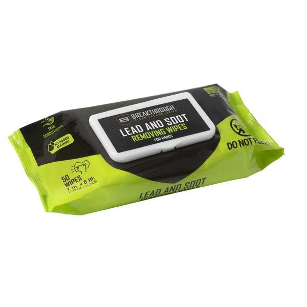 Lead & Heavy Metal Removal Wipes, 7 in. x 6 in., 5-Pack, Breakthrough Clean Technologies, Mfr#: BT-LRW-50