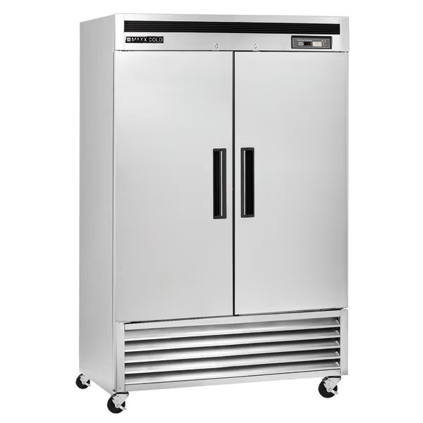 Freezer 49 cu.ft., Commercial Upright, Stainless Steel, Maxx Cold, Mfr#: MCF-49FD