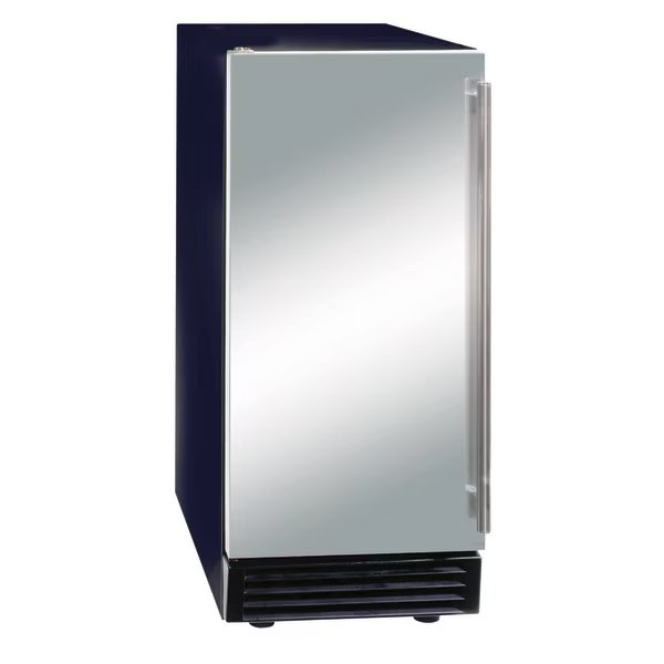 Icemaker 50 lb, Comm Freestanding, Energy Star Qualified, SS/Black, Maxx Ice, Mfr#: MIM50