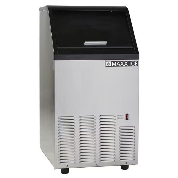 Icemaker 75 lb, Commercial Freestanding, Energy Star Qualified, SS, Maxx Ice, Mfr#: MIM75