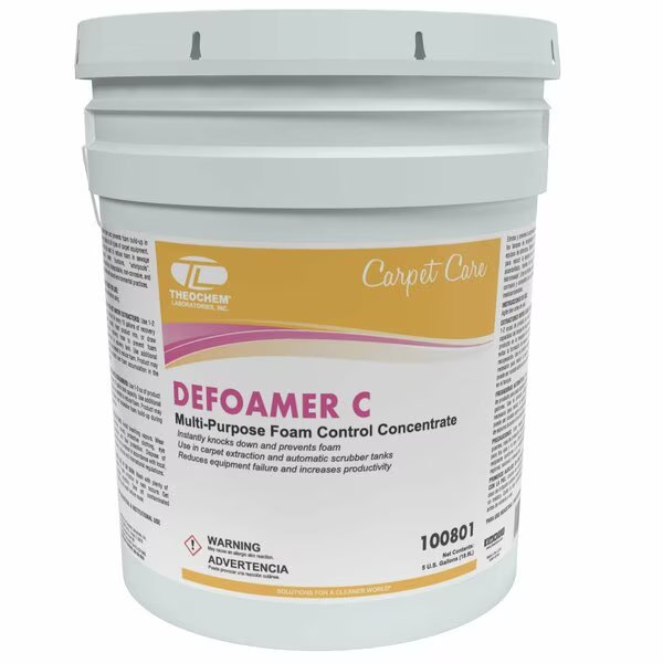 DEFOAMER C - 5 GL PAIL, Defoamer Carpet Cleaner, Theochem, Mfr#: 100801-99990-1P