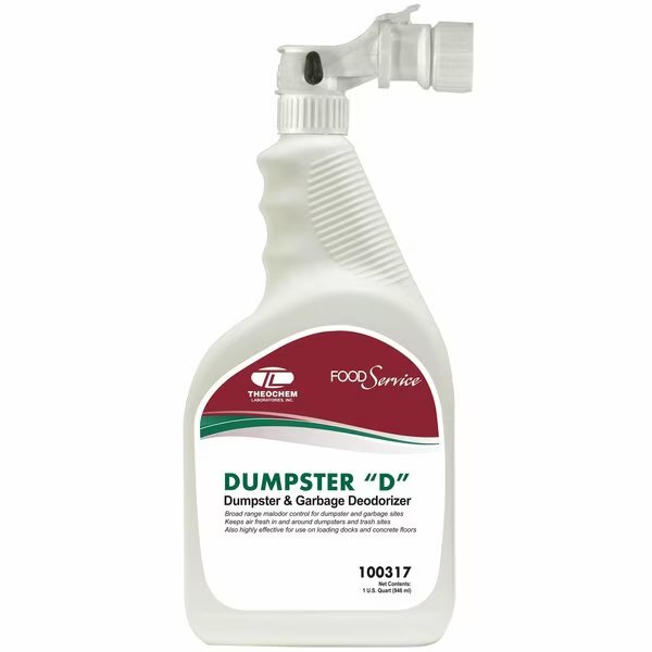 DUMPSTER D - 6/32 OZ CASE, Dumpster & Garbage Deodorizer, 6PK, Theochem, Mfr#: 100317-99990-4Q