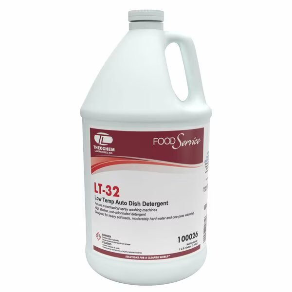 LT 32 - 4/1 GL CASE, Machine Dishwashing  Liquid, 4PK, Theochem, Mfr#: 100026-99990-7G