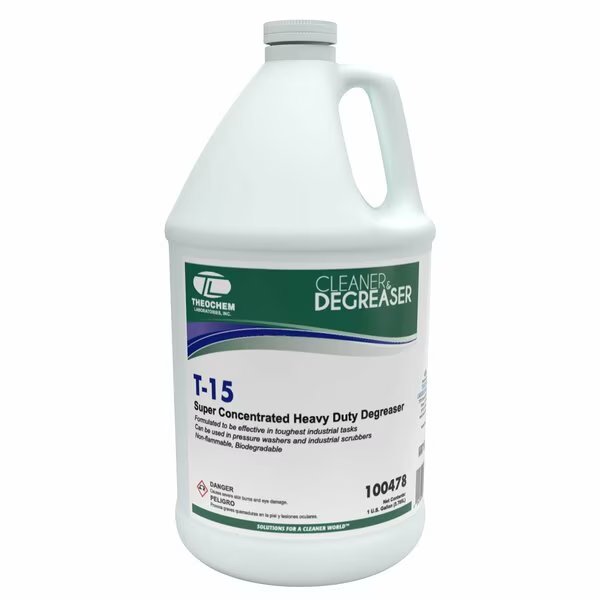 Super Heavy Duty Degreaser Concentrate, 1 gal Bottle, Liquid, Blue, 4 PK, Theochem, Mfr#: 100478-99990-7G