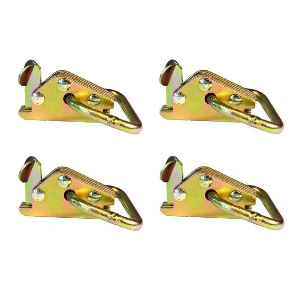 E Track Fitting w/ D Ring
WLL: 2,000 lbs, PK4, Tie 4 Safe, Mfr#: A10218D-4
