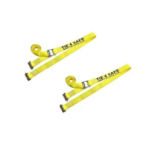 2" x 12' E Track Cam Buckle Straps w/ E Clips
WLL: 833 lbs. 
, PK2, Tie 4 Safe, Mfr#: CT11-12M23Y-2