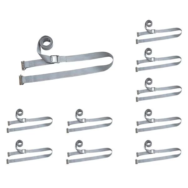 2" x 16' E Track Cam Buckle Straps w/ E Clips
WLL: 833 lbs., PK10, Tie 4 Safe, Mfr#: CT11-16M23G-10