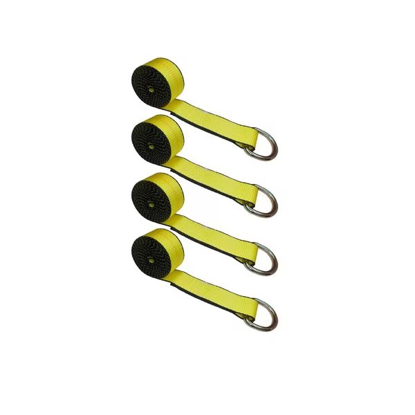 2" x 10' Lasso Strap w/ D Ring
 WLL: 3, 333 lbs.
 , PK4, Tie 4 Safe, Mfr#: TWS21-510-W27-Y-4