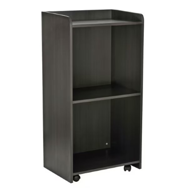 Mobile Hostess/Presentation Stand with Wheels, Adiroffice, Mfr#: ADI661-07-BLK