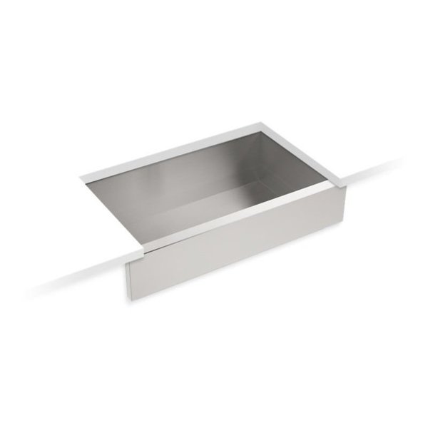 Under-Mount Single-Bowl Apron-Front Kitchen Sink, 34"19-3/4"9-1/2", Sterling, Mfr#: 20243-NA