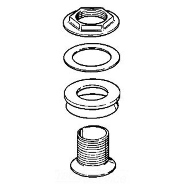 Urinal Spud Assy, 3/4, Kohler, Mfr#: 18774