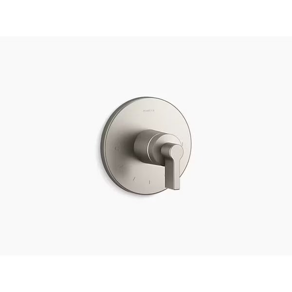 Components Thermostatic Valve Trim With Lever Handle, Kohler, Mfr#: T78027-4-BN