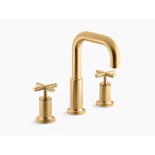 Purist Deck-Mount Bath Faucet Trim, Kohler, Mfr#: T14428-3-2MB