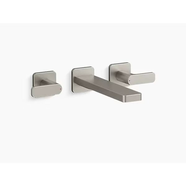 Parallel Wall-Mount Bath Filler Trim, Kohler, Mfr#: T23491-4-BN