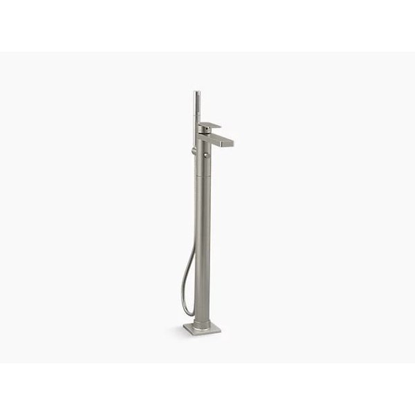Parallel Floor-Mount Bath Filler Trim, Kohler, Mfr#: T23492-4-BN