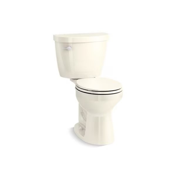 Cimarron Comfort Height Round-Front Chair-Height Toilet Bowl, Kohler, Mfr#: 31589-96