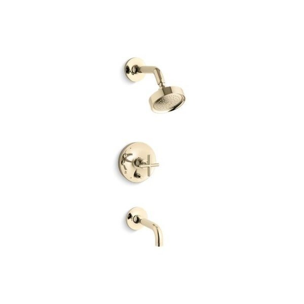 Purist R/T B&S Trm/Crs Hdls, 90-Deg Spt, Kohler, Mfr#: T14421-3-AF