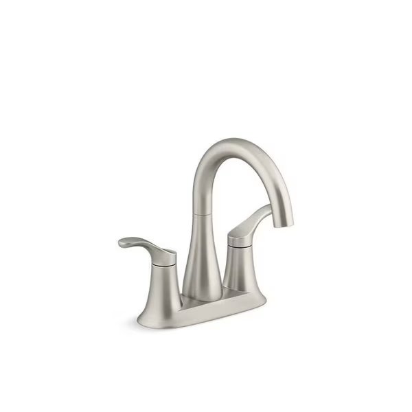 Simplice Centerset Lav Faucet, 1.2 Gpm, Kohler, Mfr#: 27388-4-BN