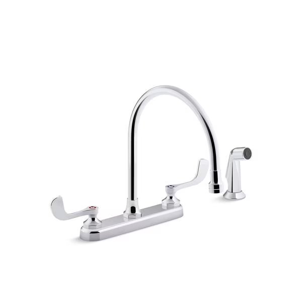 Triton Bowe 8 - Gneck W/ Spray - Wblade, Kohler, Mfr#: 810T71-5AHA-CP