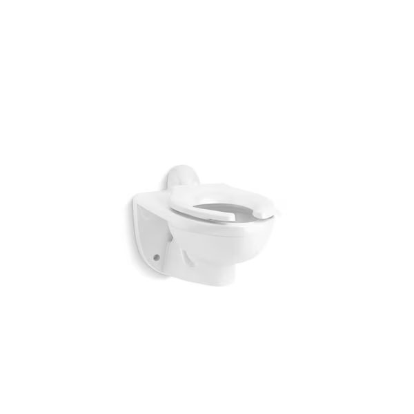 Kingston Ultra Wall-Mounted Rear Spud Flushometer Bowl, Kohler, Mfr#: 84323-0