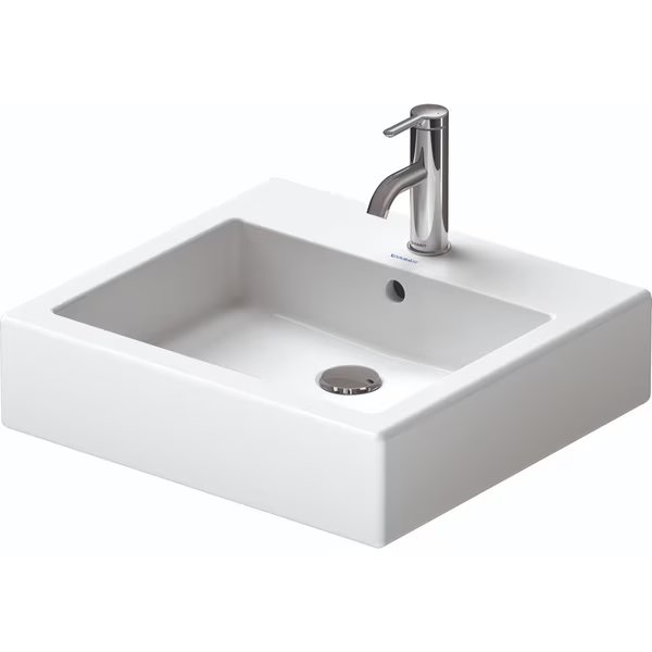 Vero Above-Counter Bathroom Sink 0452500000 White, Duravit, Mfr#: 0452500000