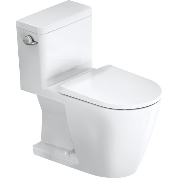 D-Neo One-Piece Toilet White High Gloss 15 1/2 X28 X28 3/4  -, Duravit, Mfr#: 20080100U3