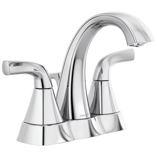 Parkwood Two Handle Centerset Lavatory Faucet, Peerless, Mfr#: P2635LF