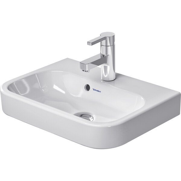 Happy D.2 Handrinse Bathroom Sink 0710500000 White, Duravit, Mfr#: 0710500000