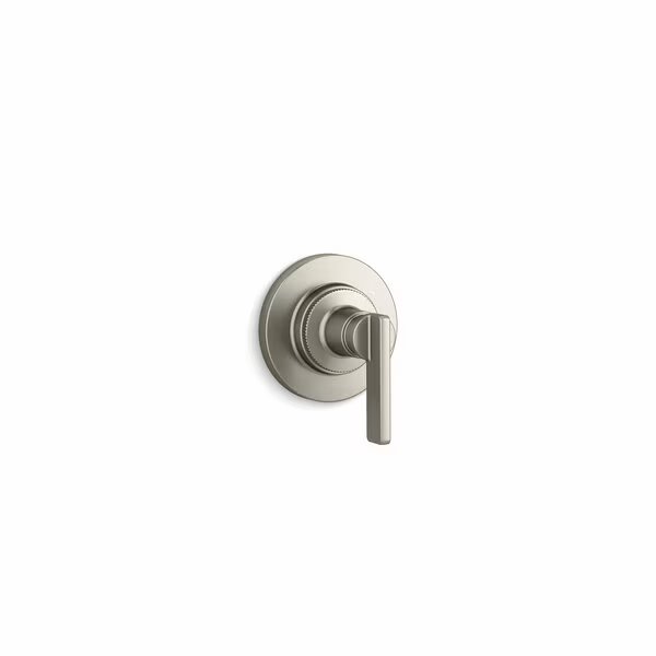 Mastershower Transfer Valve Trim With Lever Handle in Vibrant Brushed Nickel, Kohler, Mfr#: T35921-4-BN