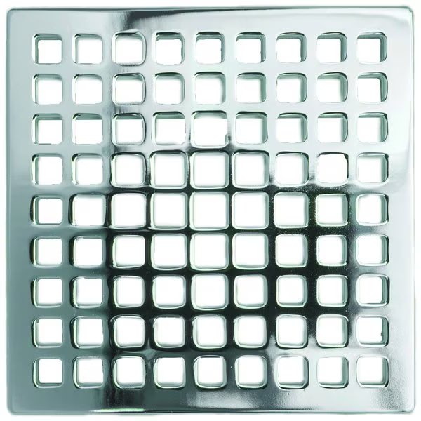 4" Square Shower Drain in Satin Nickel (Pvd), Newport Brass, Mfr#: 233-401/15S