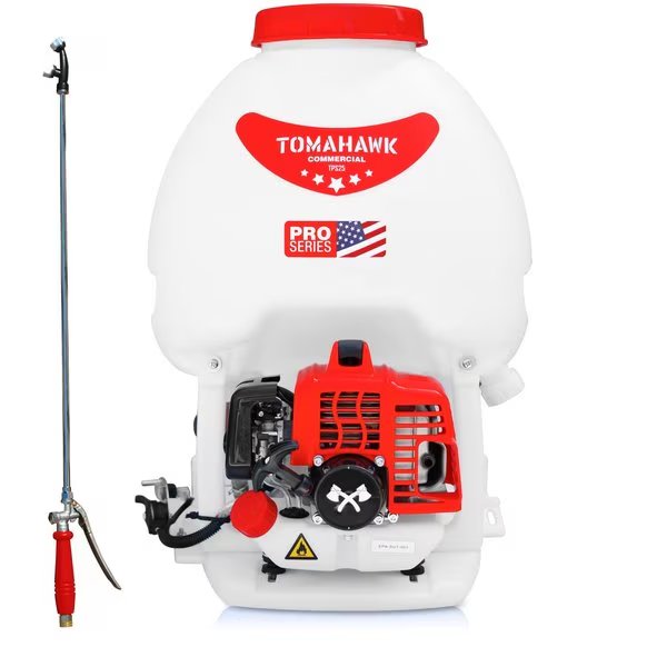 5 Gallon Backpack Sprayer 450 PSI Pump Pest Control and Disinfectants, Tomahawk Power, Mfr#: TPS25