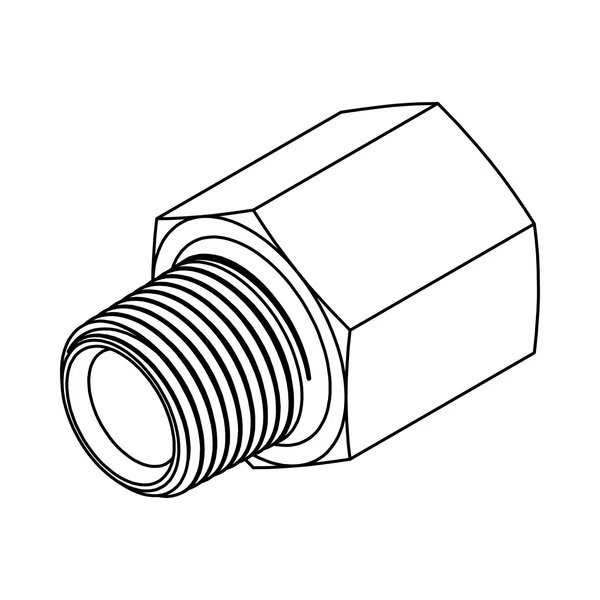 Hydraulic Fitting-Stainless06MP-06FP EXPANDER-SS, Tompkins, Mfr#: SS-5405-06-06-FG