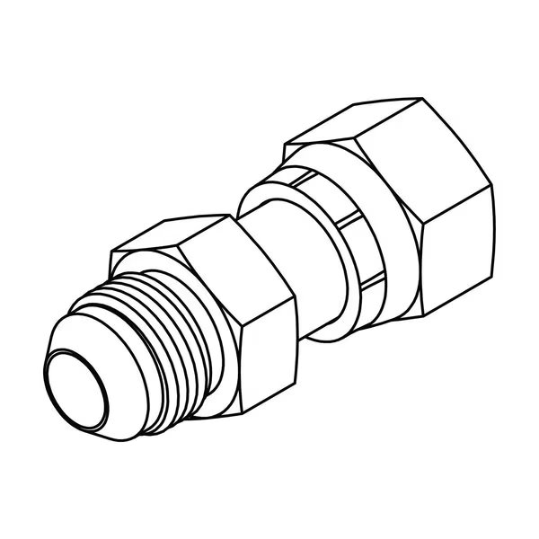 Hydraulic Fitting-Steel24MJ-24FORFSX, Tompkins, Mfr#: FF6504-24-24