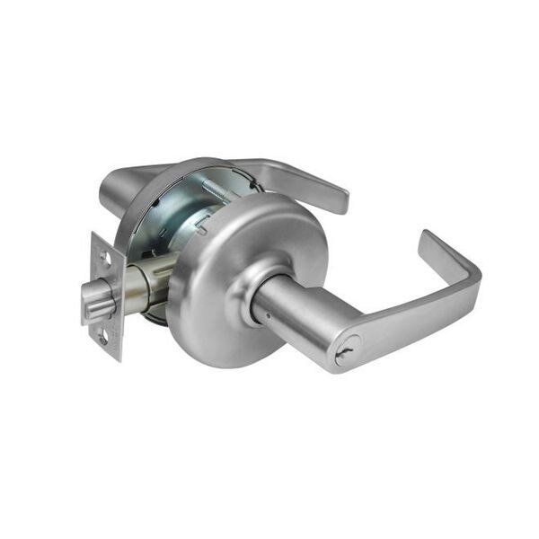 wport Lever and D Rose Sngl Cylinder Entry Grade 2 Std Dty Lever Lock L4 Keyway Satin Chrome, Corbin Russwin, Mfr#: CL3851NZD626