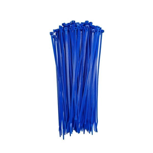 11-in   75-lb, Blue, 100 Standard Nylon Tie, South Main Hardware, Mfr#: 220167