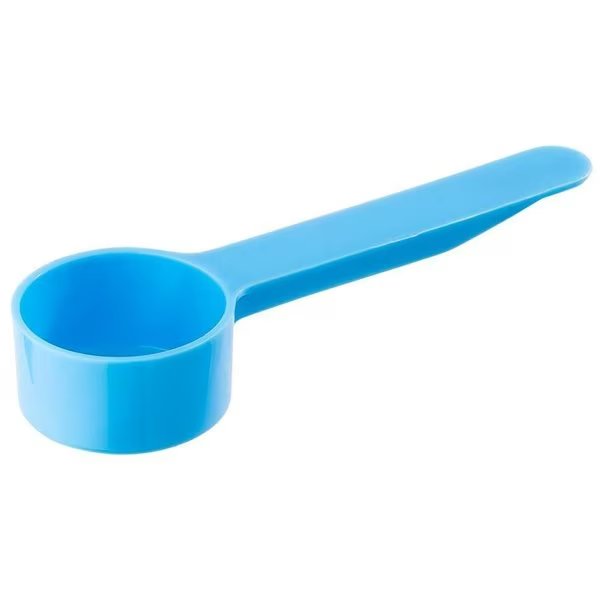 5 cc Blue PP Plastic Round Short Handled Scoop 3.0" Total Length, Tricorbraun, Mfr#: 033334