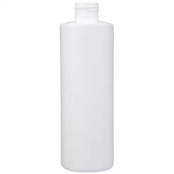 8 Oz Hdpe Cylinder White, Round, 24-410, Styleline, Tricorbraun, Mfr#: 024799
