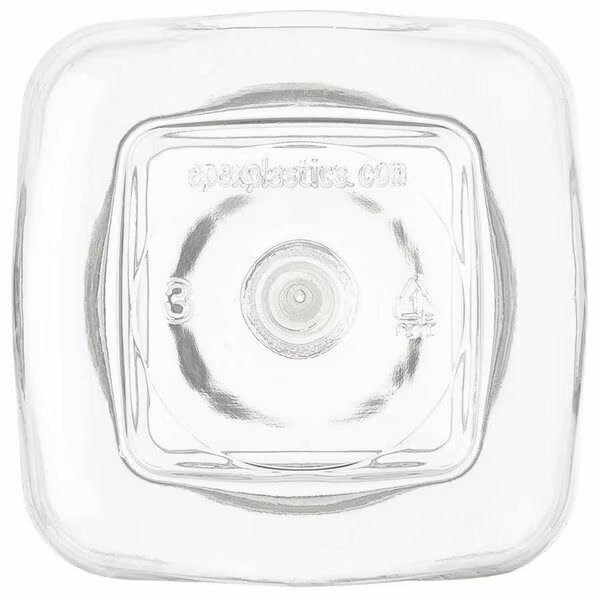 16 Oz Pet Pinch Clear, Square, 43Tamper Evident, Juice, W/ Green P/P Tamper Evident Closure, Tricorbraun, Mfr#: 141686